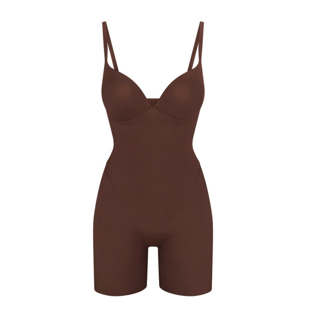 Skims Ultimate Butt Enhancing Padded Bodysuit Cocoa BD-DNS-8045W Large